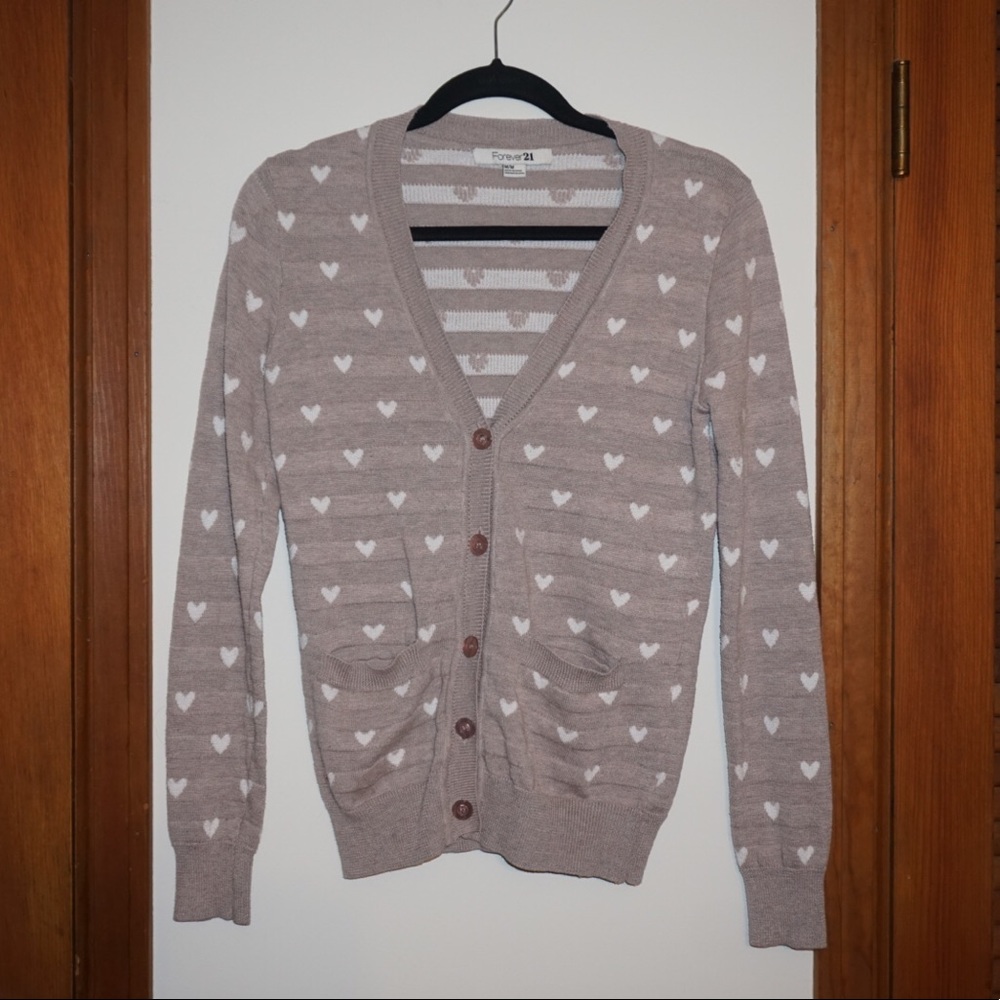 ❄️Heart Pattern Cardigan❄️